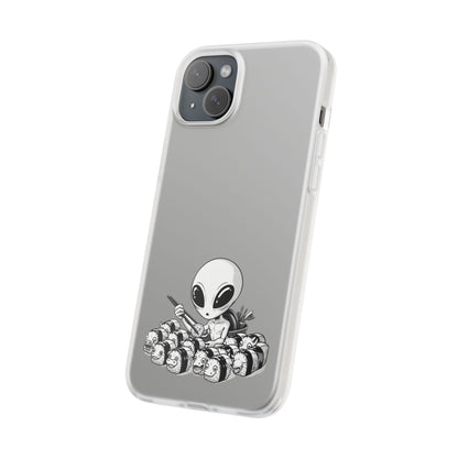 iPhone Flexi Cases | Alien Moar Sushi