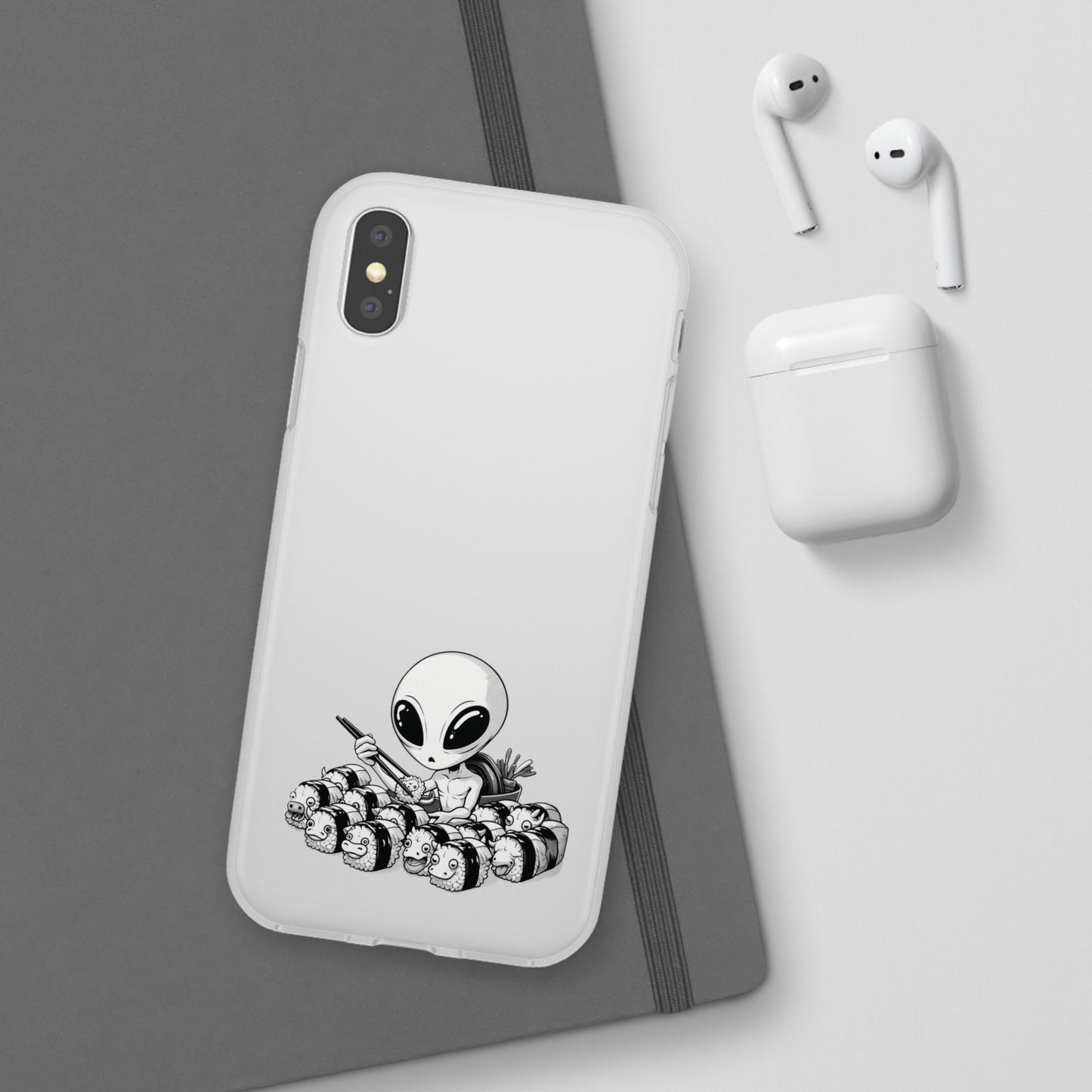 iPhone Flexi Cases | Alien Moar Sushi