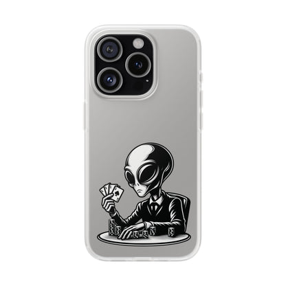 iPhone Flexi Cases | Alien Poker