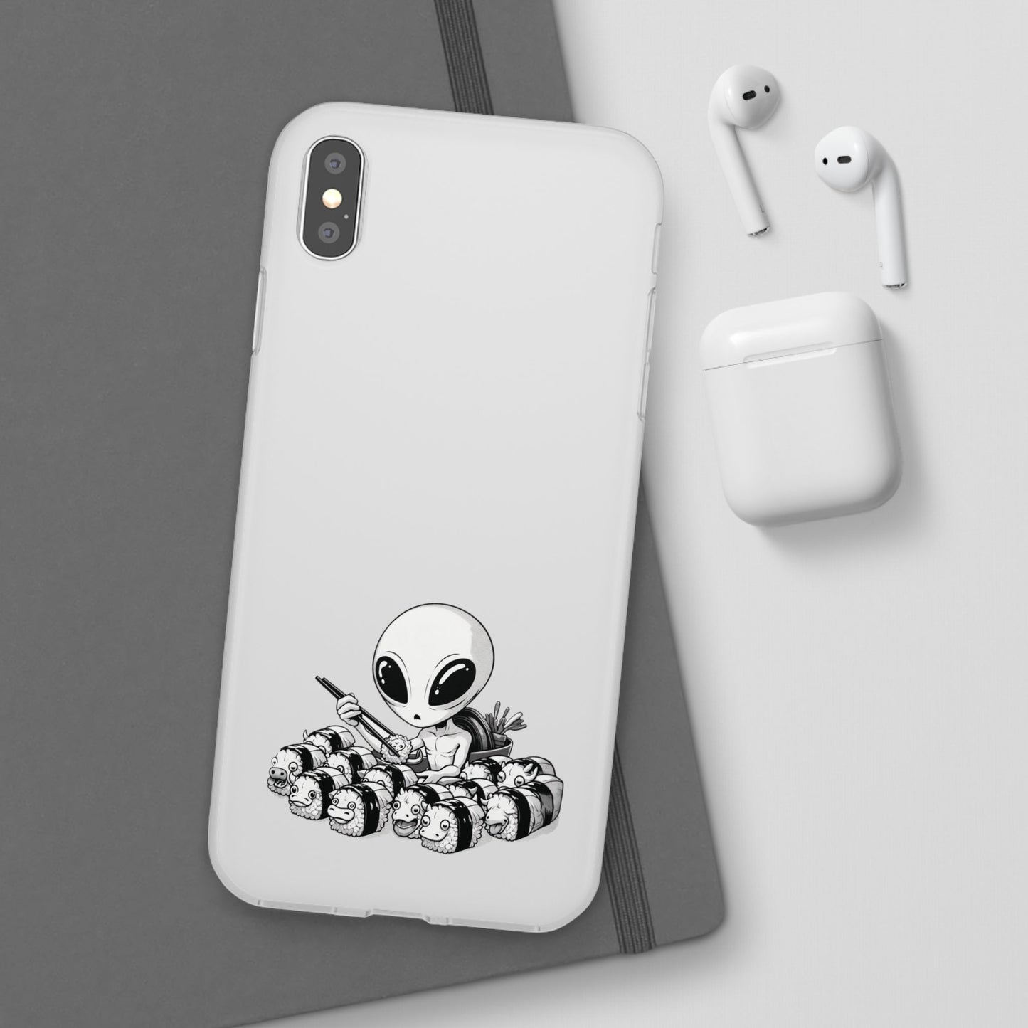 iPhone Flexi Cases | Alien Moar Sushi