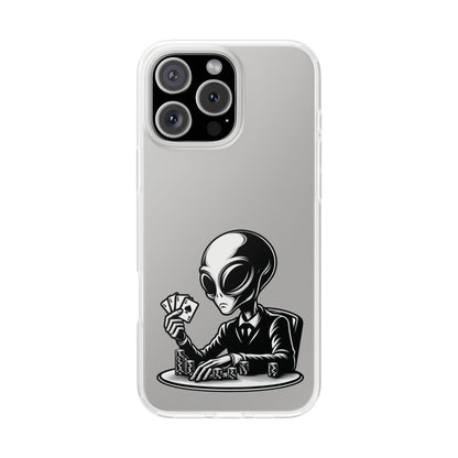 iPhone Flexi Cases | Alien Poker