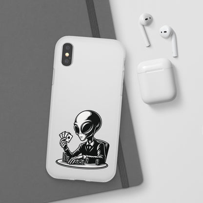 iPhone Flexi Cases | Alien Poker