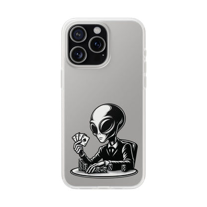 iPhone Flexi Cases | Alien Poker