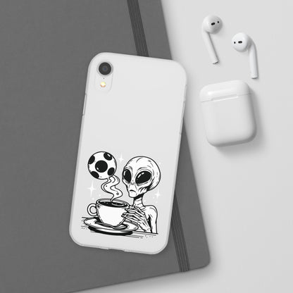 iPhone Flexi Cases | Alien Before Coffee