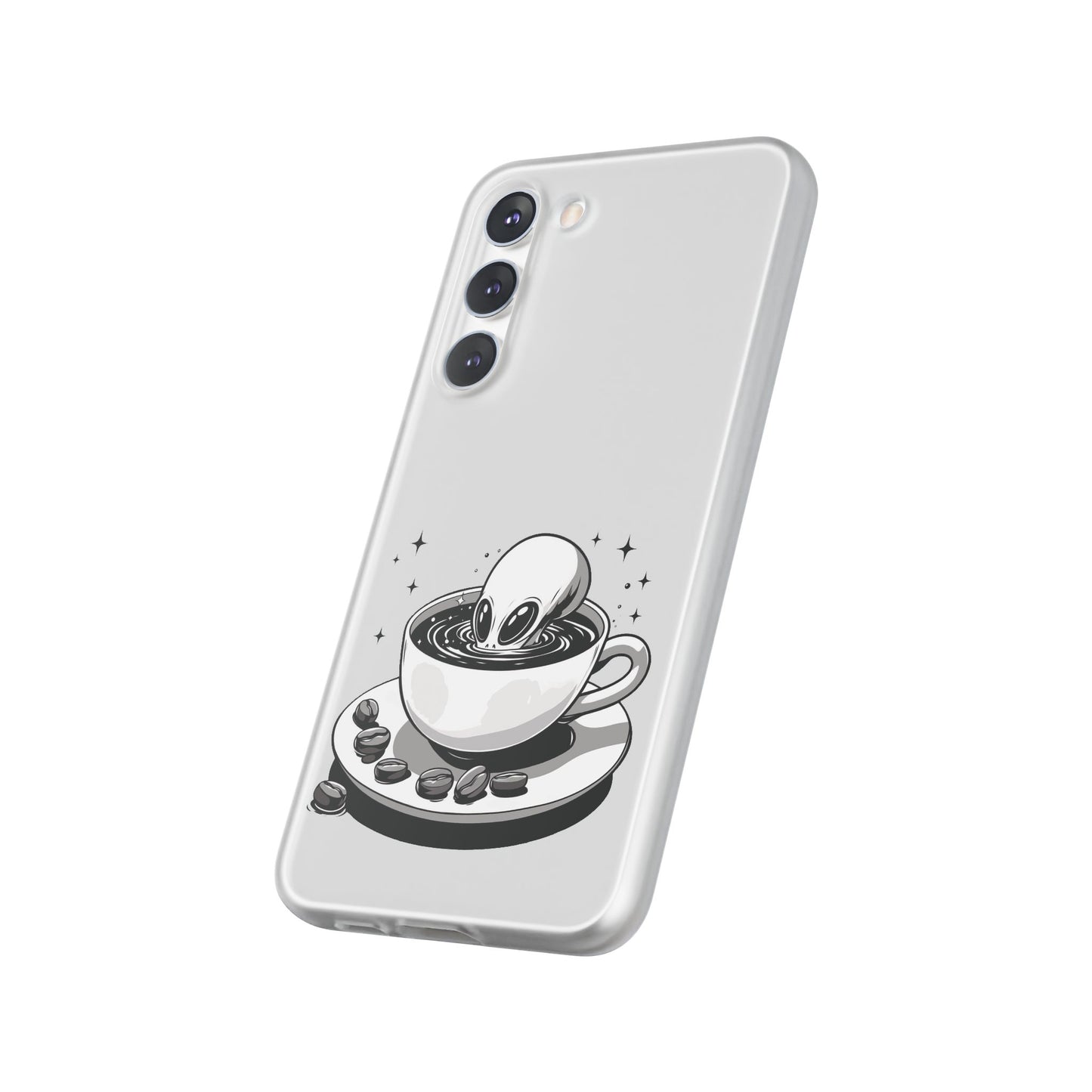 Samsung Flexi Cases | Alien in Coffee