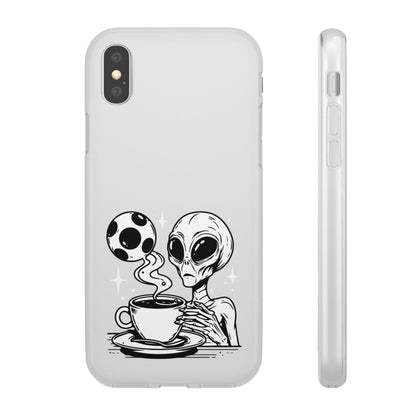 iPhone Flexi Cases | Alien Before Coffee