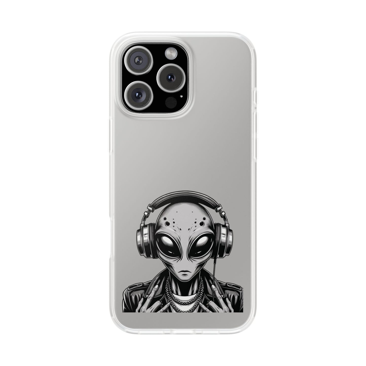 iPhone Flexi Cases | Alien DJ