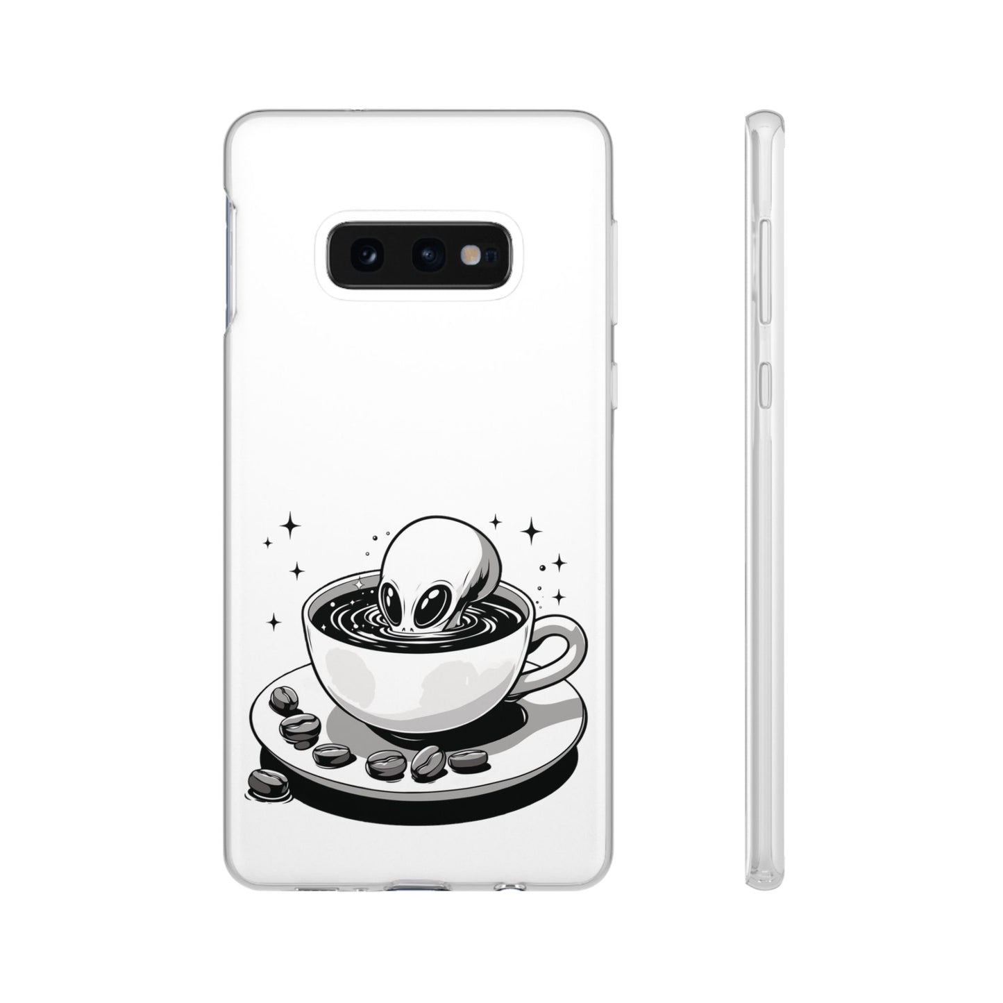 Samsung Flexi Cases | Alien in Coffee