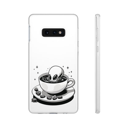 Samsung Flexi Cases | Alien in Coffee