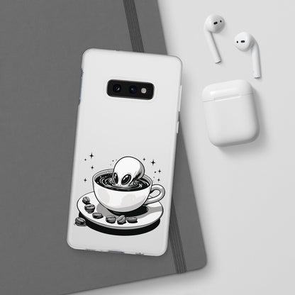 Samsung Flexi Cases | Alien in Coffee