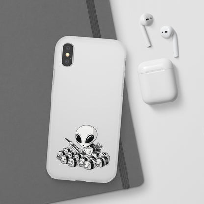 iPhone Flexi Cases | Alien Moar Sushi