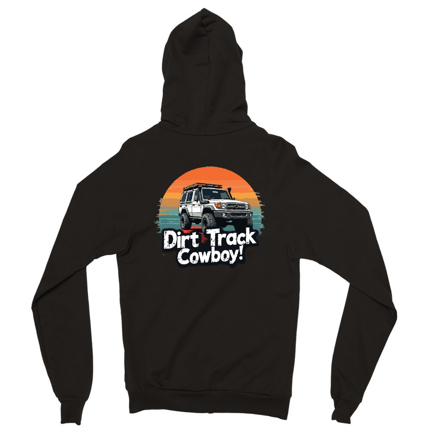 Classic Unisex Zip Hoodie | Dirt Track Cowboy #1