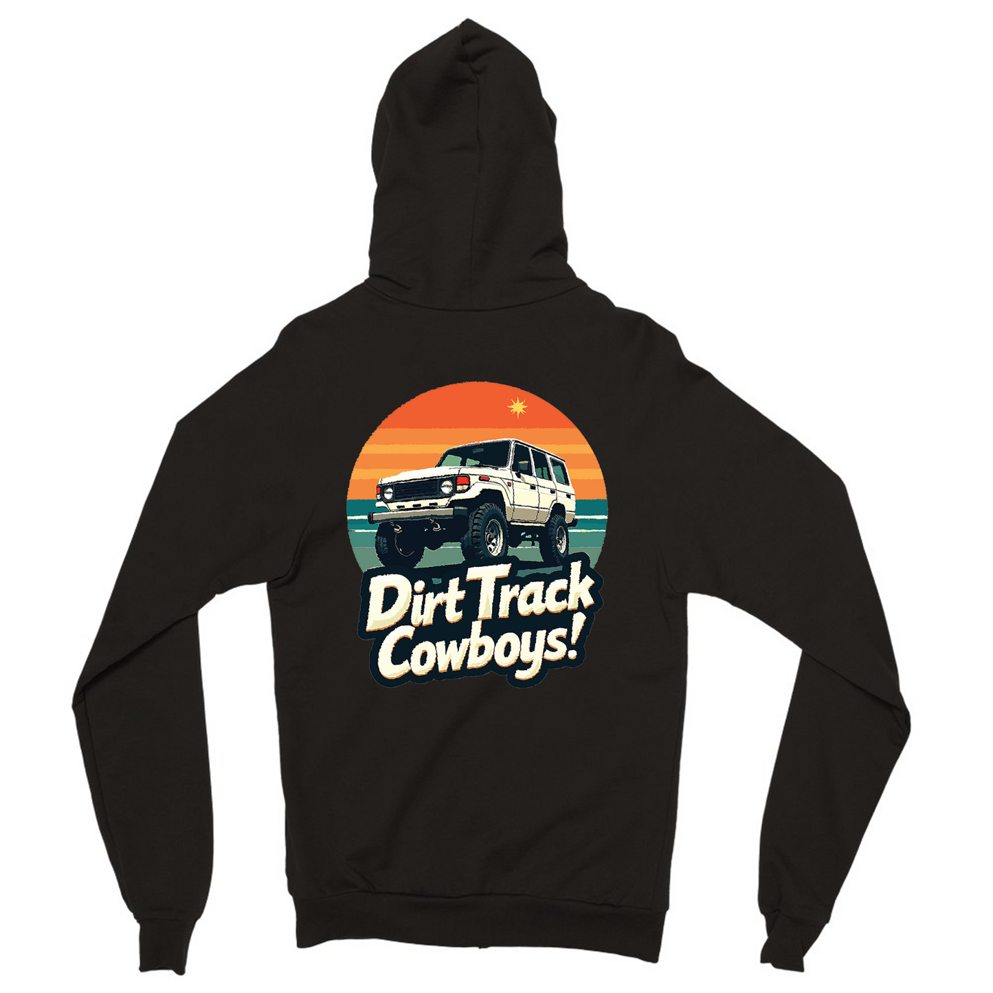 Classic Unisex Zip Hoodie | Dirt Track Cowboys #1