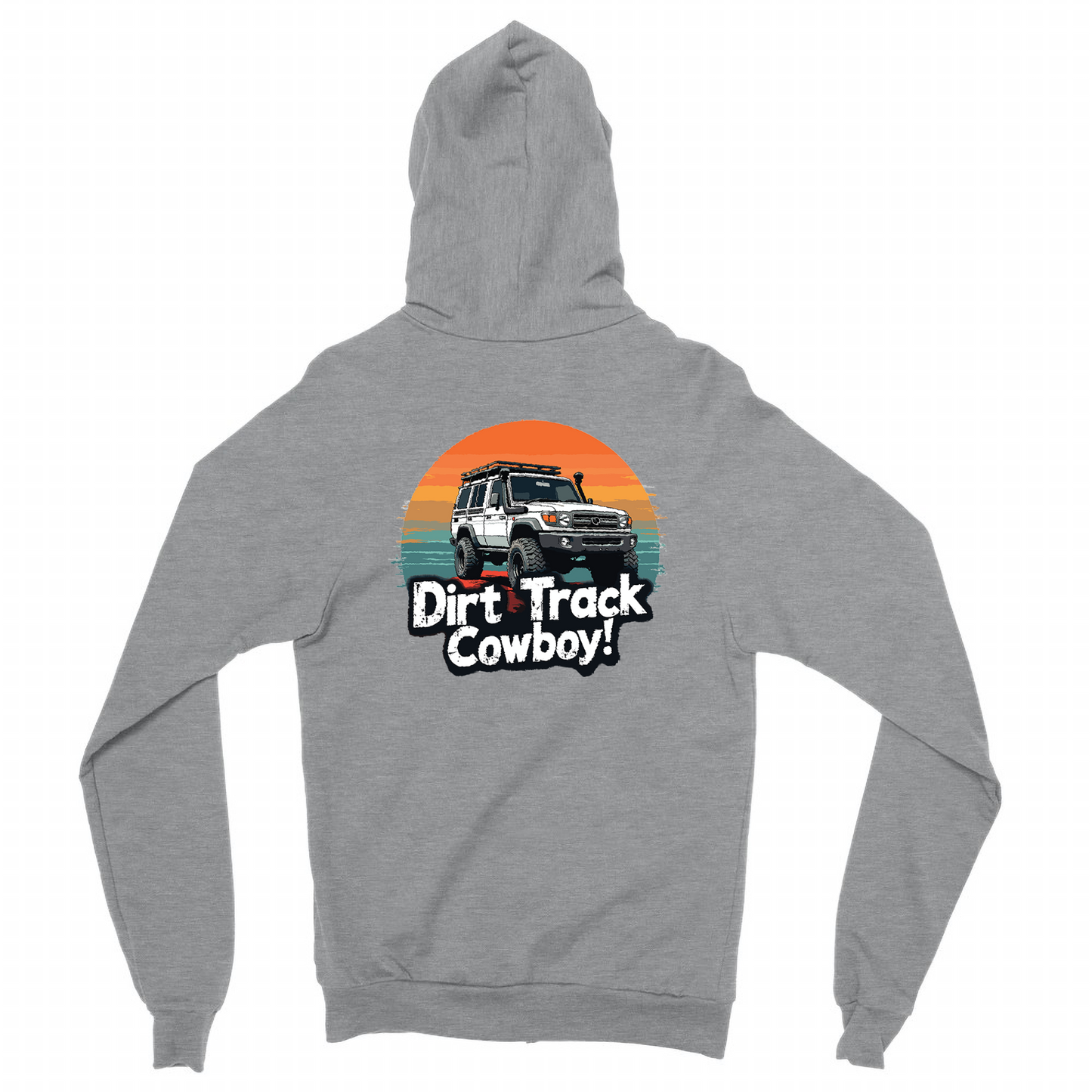 Classic Unisex Zip Hoodie | Dirt Track Cowboy #1