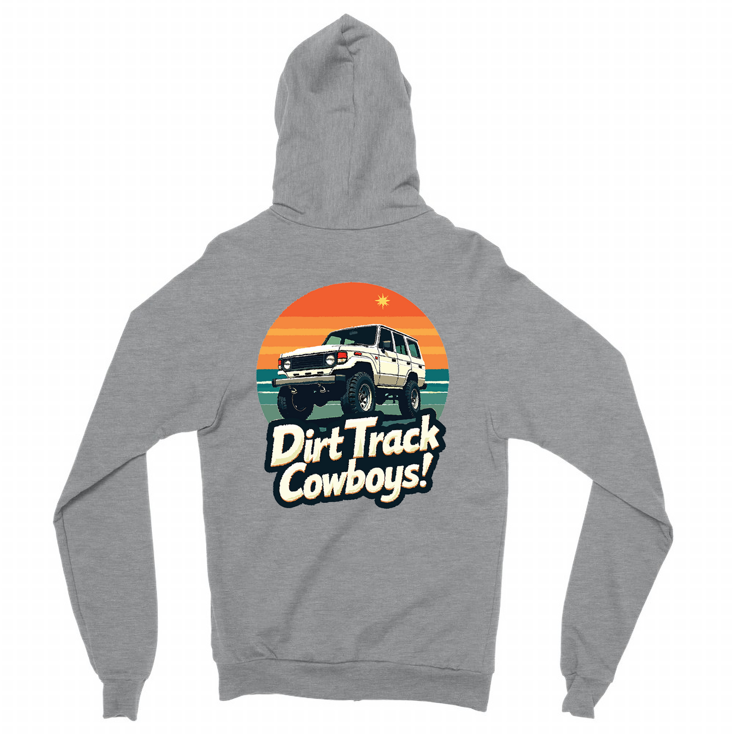 Classic Unisex Zip Hoodie | Dirt Track Cowboys #1