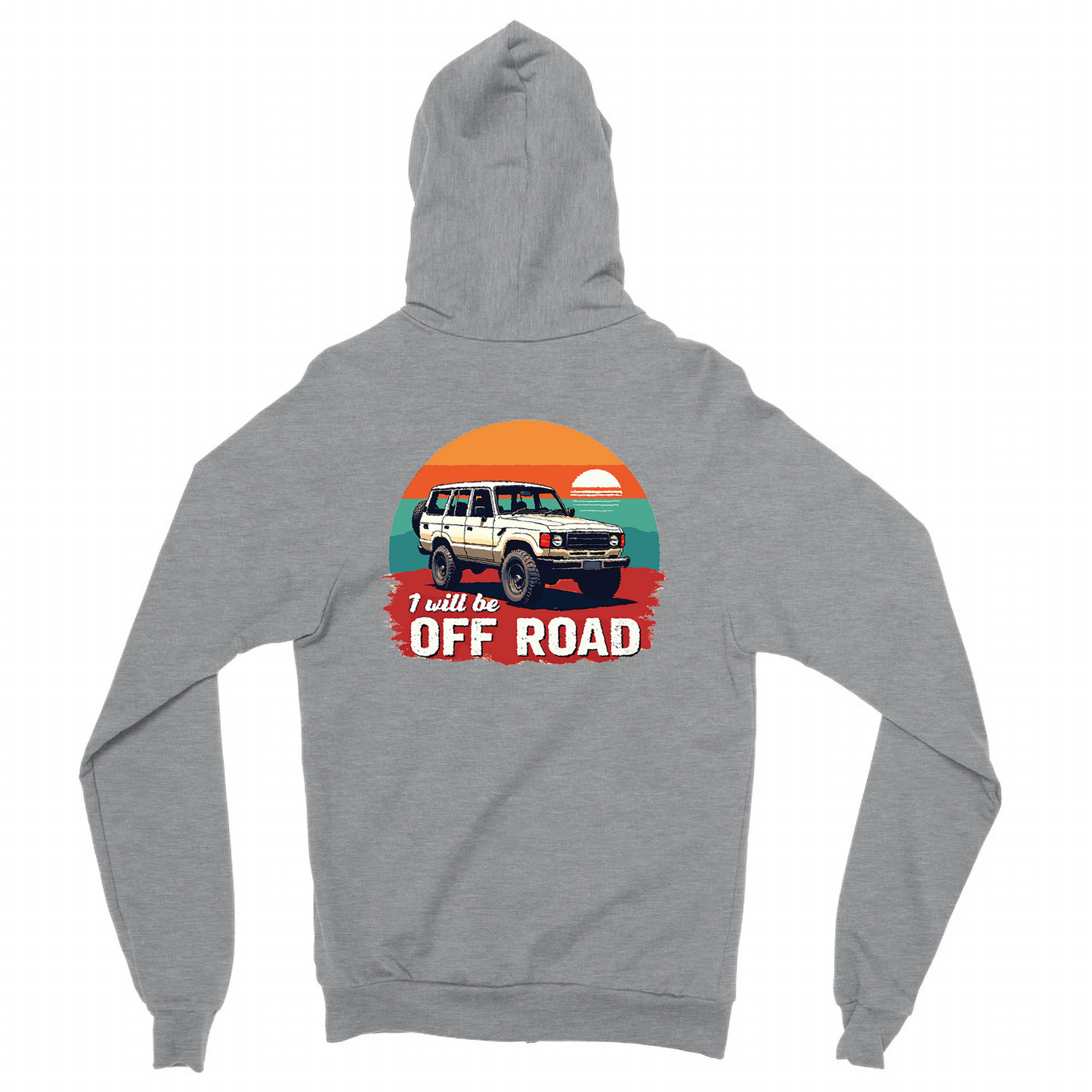 Classic Unisex Zip Hoodie | Off Road - Cruiser