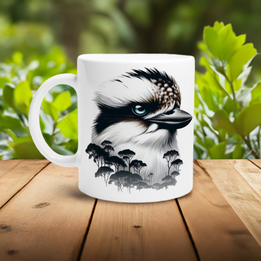 11oz/30ml Ceramic Mug | Kookaburra