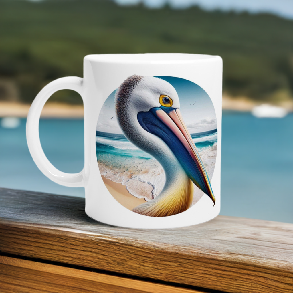 11oz/30ml Ceramic Mug | Pelican