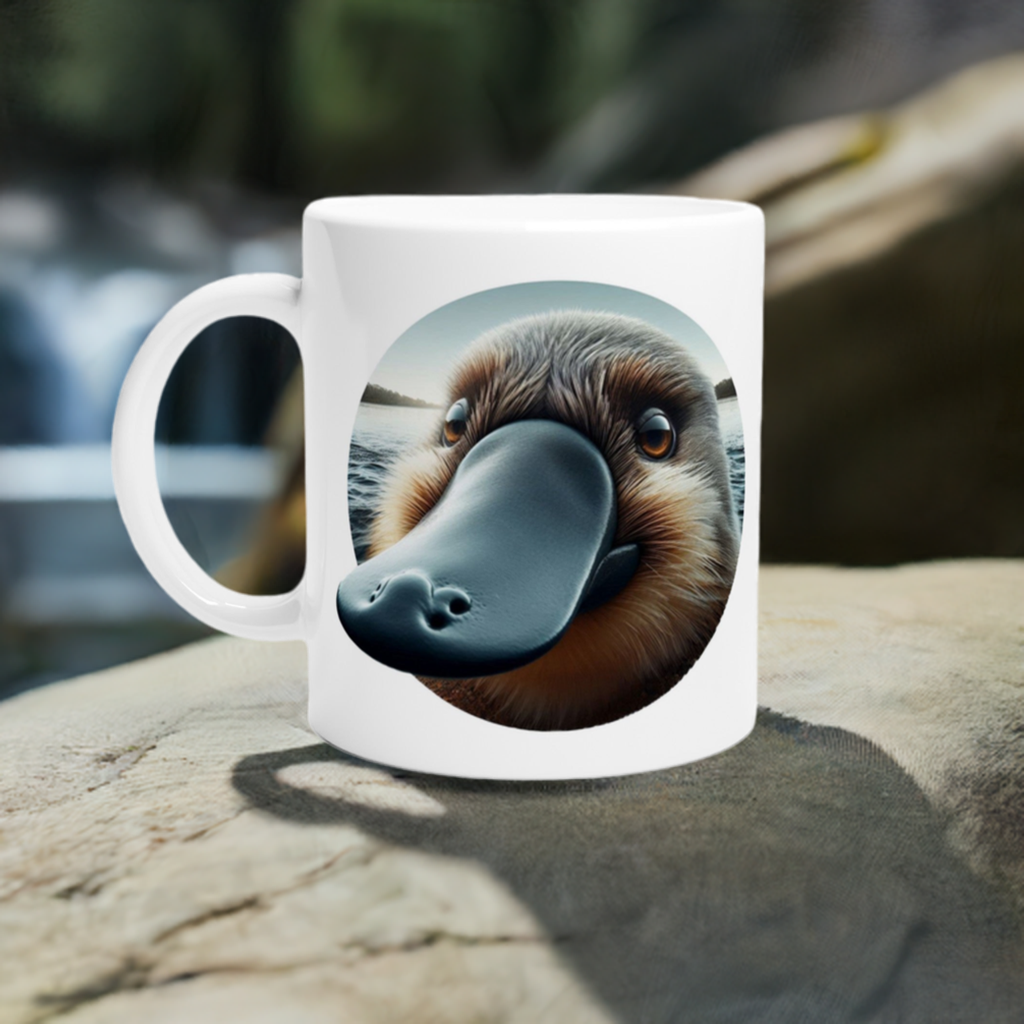 11oz/30ml Ceramic Mug | Platypus